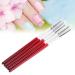 Buy Dekaim Nail Art Pens Set - 5pcs Red & White Silicone Dotting Tools for Perfect Manicure | International Shipping - Buy Online on SooperMarket.com