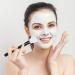 Silicone Face Mask Brush 2PCS Set - Flexible Facial Mud Applicator Tools for Moisturizers - Wood Handle, Ideal for Clay and Charcoal Masks - Buy Online on SooperMarket.com