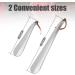 OneKoo Stainless Steel Shoe Horn Set - Long and Short Metal Shoe Horns for Men, Women, Kids, Seniors - Portable Travel Shoe Helper - Buy Online on SooperMarket.com