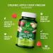 Natrela Organic Apple Cider Vinegar Gummies with The Mother - 60ct | USDA Certified, Vegan, Immune & Detox Support - Buy Online on SooperMarket.com