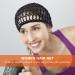 KALLORY 5Pcs Colorful Mesh Crochet Hair Net - Stylish Knit Hair Snood Cover for Women - Buy Online on SooperMarket.com