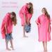 Shop Ultra-Eco Mint Green Badeponcho | Quick-Dry Surf & Beach Towel Poncho for Men & Women | 90x110cm - Buy Online on SooperMarket.com