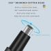 USB Rechargeable Nose Hair Trimmer & Electric Eyebrow Remover - 360 Rounded Cutter Perfect for Travel & Easy Grooming - Buy Online on SooperMarket.com