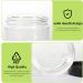 40 Pack 180ml Clear Plastic Jars with Black Lids | Refillable Round Containers for Slime & Beauty Products | Includes Pen & 80 Labels | 6oz - 40 Pack - Buy Online on SooperMarket.com