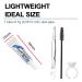 Clear Eyelash Extension Kit with Fast Drying Glue - Waterproof & Strong Hold - Includes Tweezer, Brush, and Glue Ring - 7g - Buy Online on SooperMarket.com