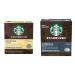 Starbucks by Nespresso Veranda Blend Blonde Roast Coffee Pods Nespresso Vertuo Line Compatible Capsules 8 Coffee Pods & By Nespresso Espresso Roast Coffee Pods Dark Roast Nespresso Vertuo Line Coffee+Coffee Pods Veranda 8 count (Pack of 1)