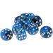 Yiotfandoll 10PCS Polyhedral Dice Set - 16mm Acrylic Dice for RPG, MTG, DND - Blue Black Color - Table Games - Buy Online on SooperMarket.com