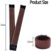 3 Pcs Fast Bun Maker - Easy Snap Doughnut Styling for Girls & Women (Brown) - Buy Online on SooperMarket.com