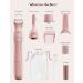 EESKA 3 in 1 Bikini Trimmer for Women - Cordless Electric Lady Razor for Legs, Arms, and Bikini - IPX7 Waterproof - Wet & Dry Use - Painless Hair Removal - Pink - Buy Online on SooperMarket.com