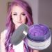 Filfeel Hair Color Wax 120g - Unisex Disposable Dye Ointment for DIY Hair Styling - Perfect for Halloween & Cosplay (Violet) - Buy Online on SooperMarket.com