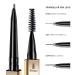 3 PCS Waterproof Long-Lasting Dark Brown Eyebrow Pencil Set - Natural Brow Makeup | Ultra Slim Defining Pencils 3pcs - Buy Online on SooperMarket.com