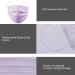 Adult Disposable Face Mask 3-Ply Mouth Cover Dust Safety Protection - Pack of 50 (Purple) - Buy Online on SooperMarket.com