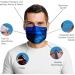 P.A.C. Premium Community Mask + 5-Pack Activated Carbon Filters | Washable & Reusable Black Nose & Oral Mask | Best Everyday Protection - Buy Online on SooperMarket.com