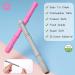 Soothing Silicone Baby Teething Tubes for Babies 0-12 Months - Safe, Non-Toxic and BPA-Free Teething Toys for Girls - Dishwasher Safe - Buy Online on SooperMarket.com