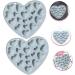 IMIKEYA 8 Pcs Mold Ice Cubes Chocolate Non- Stick Baking Tool Candy Chocolate Bottle Cooler Bag De para Gelatinas Candy Decor Hand Decor Baking Tools Biscuit Food Grade Silicone 17.1x15.1cmx4pcs Bluex4pcs - Buy Online on SooperMarket.com
