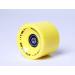 FREEDARE 70mm Longboard Wheels with ABEC-7 Bearings and Spacers (Set of 4) - Yellow - Buy Online on SooperMarket.com