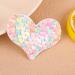 30 Heart Shaped Sequin Hairpins - Valentine's Day Glitter Hair Clips for Girls - Buy Online on SooperMarket.com