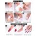 Glossy 3D Rhinestone Coffin Press On Nails - 24Pcs Medium Sparkly Glitter Designs for Women & Girls - Buy Online on SooperMarket.com