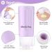 JBYAMUS 16 Pcs Silicone Travel Bottles Set - TSA Approved, Leak-Proof Toiletries Containers for Women, Portable & BPA Free - Pink - Buy Online on SooperMarket.com
