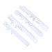 4-Piece Pupil Gap Ruler Set - White Straight Edge PD Measurement Tool for Easy Eye Distance Assessment - Buy Online on SooperMarket.com