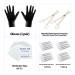 100PCS Piercing Kit: Nose Septum Rings, Ear Lip Belly Button Tongue Tragus Cartilage Daith Jewelry Set with Needles and Alcohol Pads - Buy Online on SooperMarket.com