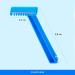 AIESI Disposable Razor - 1 Blade Non-Sterile (Pack of 100) | Buy Internationally - Fast Shipping & Best Quality - Buy Online on SooperMarket.com