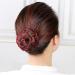 12pcs Women Hair Nets for Bun - Elastic Ballet Dance Bun Cover - Styling Accessories - Buy Online on SooperMarket.com