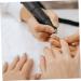 Gogogmee Nail Polisher Polishing Head Nail File Electric Manicure Tools Professional Nail Art Grinding Heads Professional Nail Bit Electrical Tools The Tools Manicure Grinding Tools Plastic - Buy Online on SooperMarket.com