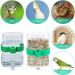 Water Feeders for Birds Liwein 4 Pack Bird Water Dispenser Automatic Bird Feeder Food Dispenser Pet Feeder Water Cup for Parrots Budgie Cockatiel - Buy Online on SooperMarket.com