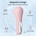 Silicone Face Scrubber Electric Facial Cleansing Brush Skincare Tools with Magnet Charger for Deep Cleaning|Gentle Exfoliating|Massaging (Pink) - Buy Online on SooperMarket.com