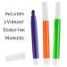Halloween Cookies Decorating Kit for Kids | 4 Jumbo Cookies + 3 Edible Markers | Pumpkin Witch Ghost Theme | Individually Wrapped | Fun Holiday Activity - Buy Online on SooperMarket.com