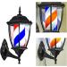 Barber Shop Pole Light Outdoor Vintage Style Red White Blue Strips Rotating Illuminating Hair Salon Hairdressing Sign Light Barber Shop Waterproof Wall Mountable Lamp - Buy Online on SooperMarket.com