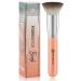 Foundation Brush HEYMKGO Flat Top Makeup Brush Kabuki Brush Contour Foundation Brush for Liquid Powder Cream and Concealer Buffing Blending Brush Face Brush