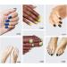 LagunaMoon Neon Gel Nail Polish Set - 6 Vibrant Colors for Salon-Quality DIY Nails - UV/LED Soak Off Lacquer Kit for Manicure & Pedicure - Greener Pastures Collection - Buy Online on SooperMarket.com