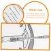Spring Ear Pick Set - 6pcs Stainless Steel Ear Cleaning Tools - Buy Online on SooperMarket.com