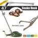 Yomyray 47'' Snake Tong Professional Collapsible Snake Catcher Tool With Zigzag Wide Jaw And Metal Automatic Lock Stainless Steel Reptile Grabber Rattle Catcher (Include Snake Bag) - Buy Online on SooperMarket.com