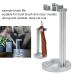 Premium Stainless Steel Razor Holder | Universal Shaving Brush & Razor Stand for Men - Durable & Safe Drying Solution - Buy Online on SooperMarket.com