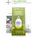 Zapplight ZAP402 Zapplight-Dual LED Lightbulb and Bug Light Zapper Pack of 2 - Buy Online on SooperMarket.com