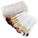 Buy DFHBFG 15-Piece Makeup Brushes Set - Premium White Makeup Tools for Flawless Application | International Shipping Available - Buy Online on SooperMarket.com