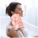 2pcs Exfoliating Gloves for Shower | Double-Sided Loofah | Blue & Pink - Remove Dead Skin & Enhance Your Skincare Routine - Buy Online on SooperMarket.com