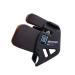 Bicaster Archery Finger Tab Genuine Leather RH Finger Guard Black Medium