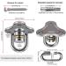 SELEWARE Heavy Duty Swing Hanger with 360 Swivel Hook - Indoor/Outdoor Swing Hardware for Tire, Saucer, and Hammock Chairs - Buy Online on SooperMarket.com