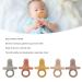 5 Pack Silicone Pacifiers with Handle for Newborns | Safe & Comfortable | International Shipping - Buy Online on SooperMarket.com