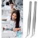 Curved Stainless Steel Overlocker Machine Tweezers - 5Pcs Sewing Accessories - Buy Online on SooperMarket.com