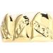 Metal Teeth Brace Portable Stable and Firm Light Weight Easy To Wear Hip Hop Brace for Men and Women for Upper Teeth for Most Tooth Sizes(Gold) - Buy Online on SooperMarket.com