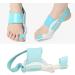Hallux Valgus Brace - Orthopedic Bunion Corrector | Pain Relief Silicone Splints - Lake Blue - Buy Online on SooperMarket.com