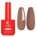 Lavender Violets 15ml Gel Nail Polish UV LED Soak Off Nail Lamp Curing Manicure Pedicure Larger Content Salon Quality CHOCOLATE A0466