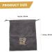 WOONEKY 4 Pcs Hair Dryer Bag Hair Travel Bag Portable Blow Dryer Hair Dryer Drawstring Bag Flannel - Buy Online on SooperMarket.com