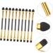 MUSISALY 20pcs Double Ended Eyeshadow Brush Beauty Supply Dual Sided Eyeshadow Makeup Tool Eyeshadow Applicator Eye Shadow Brush for Makeup Double-headed Eyeshadow Brush Cosmetics Kit - Buy Online on SooperMarket.com