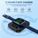Bifrost Portable Watch Charger Stand - Wireless Magnetic Charging Station with Charging Cable Compatible with iWatch Series SE 8 7 6 5 4 3 2(38/40/42/44mm)-Black - Buy Online on SooperMarket.com